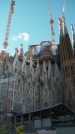 Les travaux à la Sagrada Familia à Barcelone (Espagne) © Antolini 2012