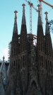 Les travaux à la Sagrada Familia à Barcelone (Espagne) © Antolini 2012