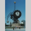 China Rotary Clock functional sculpture